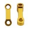 Motorcycle Modification Accessories Rearview Mirrors Extension Universal Adapter Aluminum Alloy Base Screw Bracket Motor bike