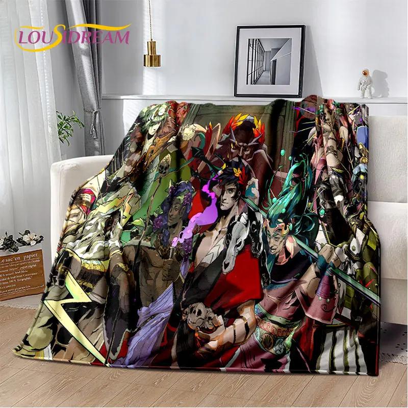 Hades Zagreus Game Gamer Soft Plush Blanket,Flannel Blanket Throw Blanket for Living Room Bedroom Bed Sofa Picnic Cover Kids