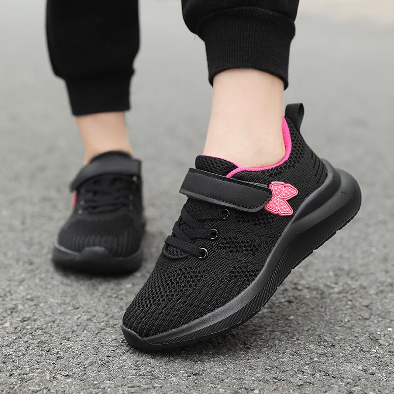 Wiosenne/jesienne trampki dla dzieci, trampki dla dziewcząt, modne trampki dla chłopców, trampki na rzep dla dziewcząt