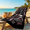 Truck Culture Classics Since 1993 Personalized Name Beach Towel Quick-Dry Soft Microfiber Portable for SwimmingBeachCamping Travel Beach AccessoriesGy