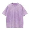 T-shirt Estiva da Uomo Vintage Lavata Oversize Manica Corta Larga Streetwear Top a Manica Corta Maglietta