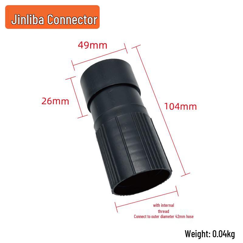 Jinliba Vacuum Cleaner Dust Bin Connection Kit: Universal Hose & Hard Connector Set (35/42)