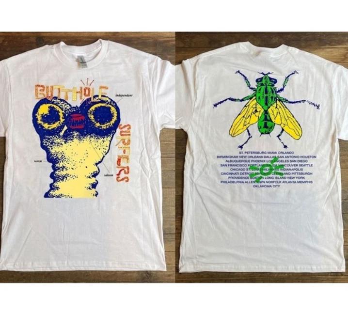 VTG Butthole Surfers Independent Worm Saloon Tour 1993 T-Shirt S