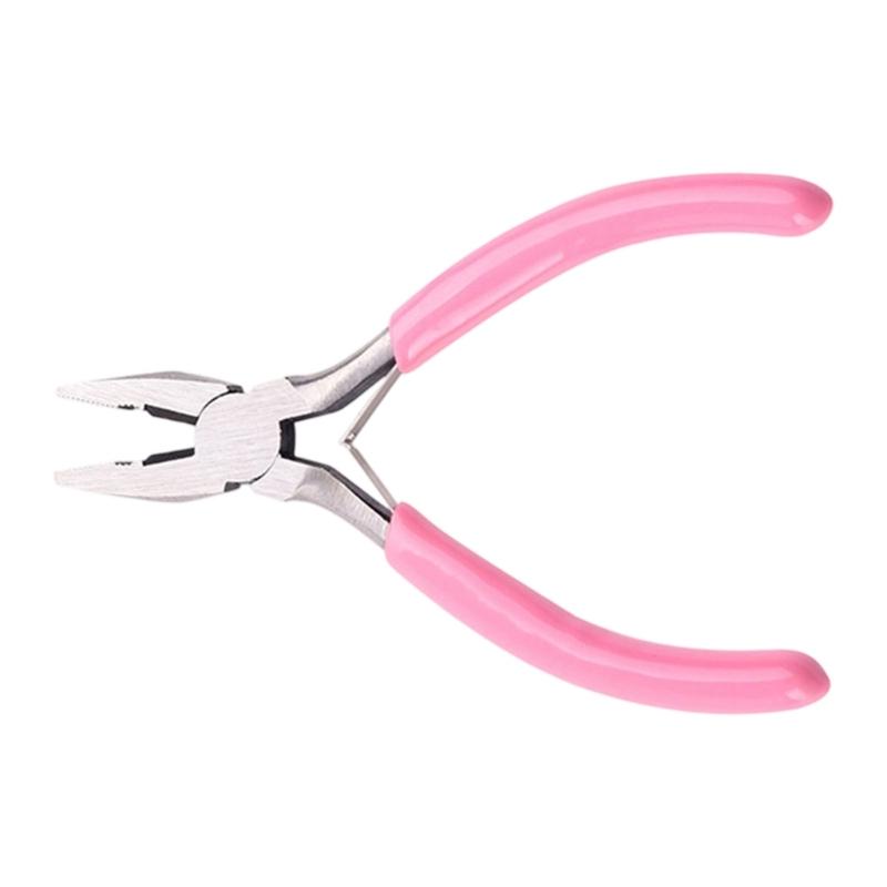 Heavy Duty Pink Crafting Pliers Featuring Reinforced Steel Construction Flexible Jaw Design Suitable For DIYer Projects