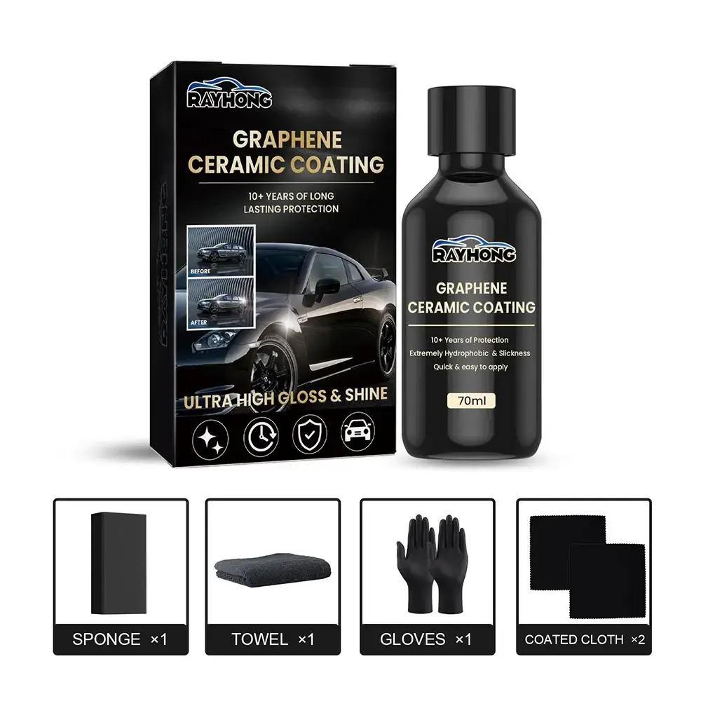 

Protection Car New Nano Ceramic Coating Graphene 9H Pro Hydrophobic Paint High Temperature Resistance Scratch Resistance