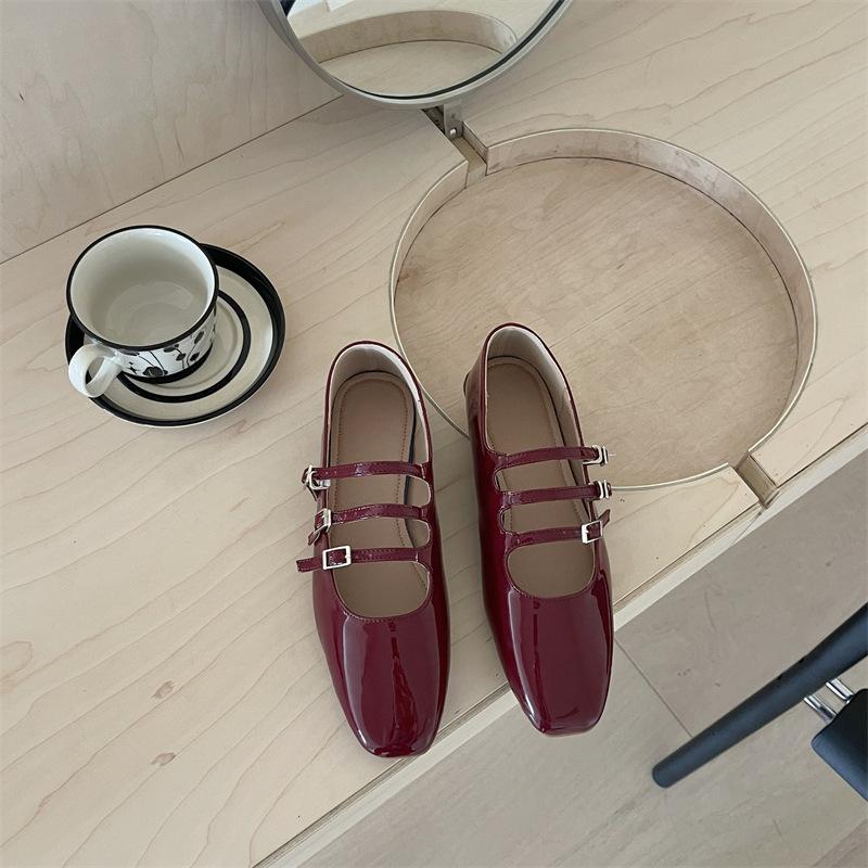 

Fashion Bailamos Classic Female Flats Ballerina Shoes Women Fashion Square Toe Ballet Bow Knot Shallow Moccasin Casual Loafer Muje 41