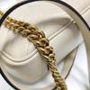 [Pre-Owned] Gucci GG Marmont Matelassé Mini Bag 'White' - Good #AX1QVC