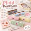 Large Capacity Pencil Bag Wrist Strap Stationery Pouch Zipper Pencil Case  School Supply Organizer