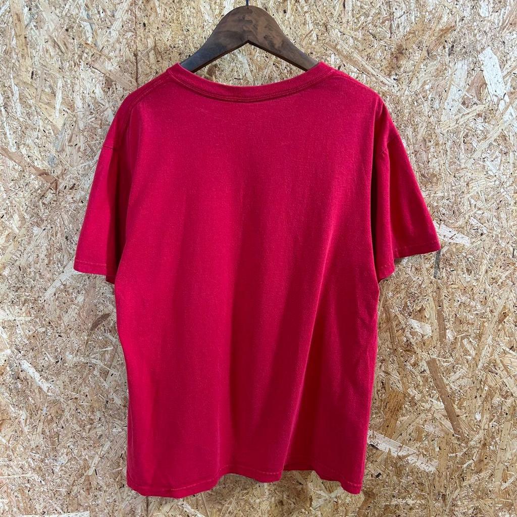 [USED] The Big Bang Theory T-Shirt, Size M, Red, Sheldon Bazinga, Foreign Drama