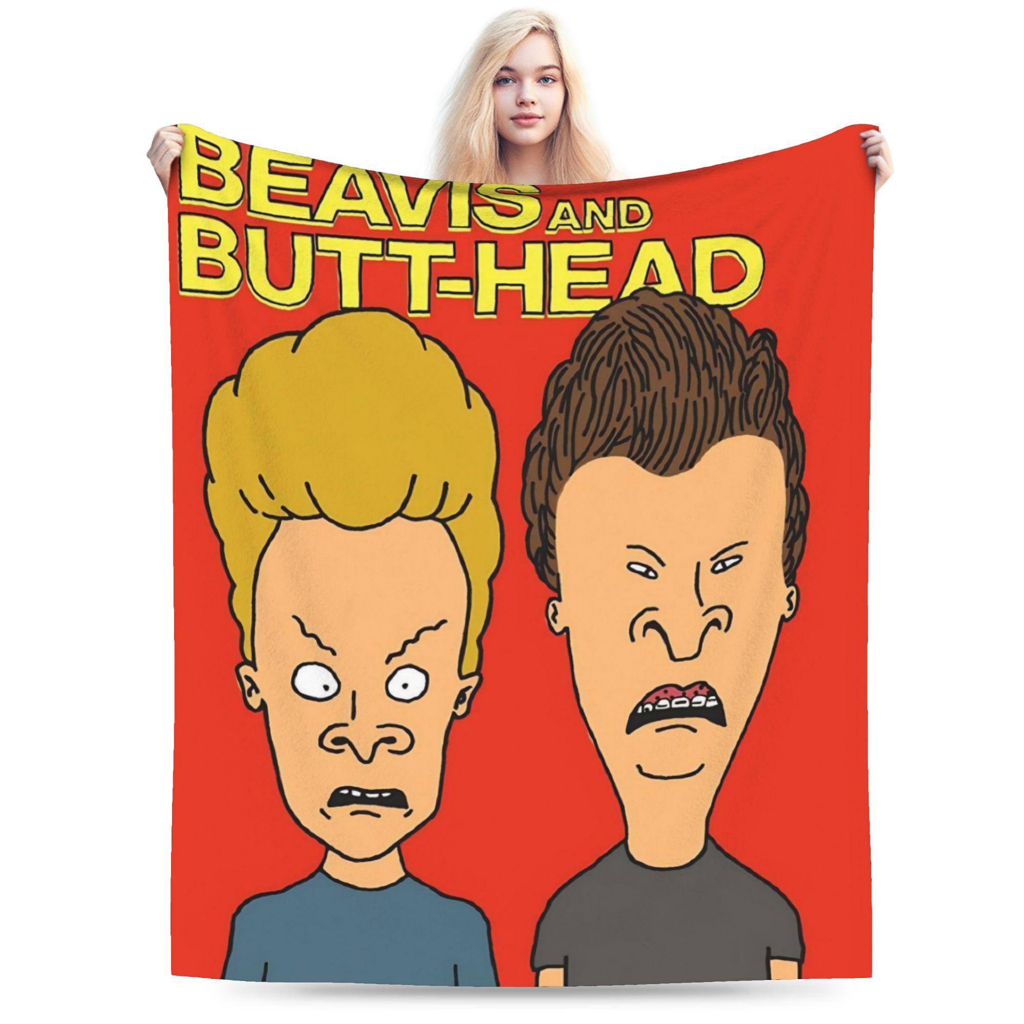 

Beavis and Butthead Merch Blanket Warm Cozy Fluffy Throw Blankets for Living Room 50x60 Inches Multiple Sizes Bedspread 75x100cm (30x40inch)