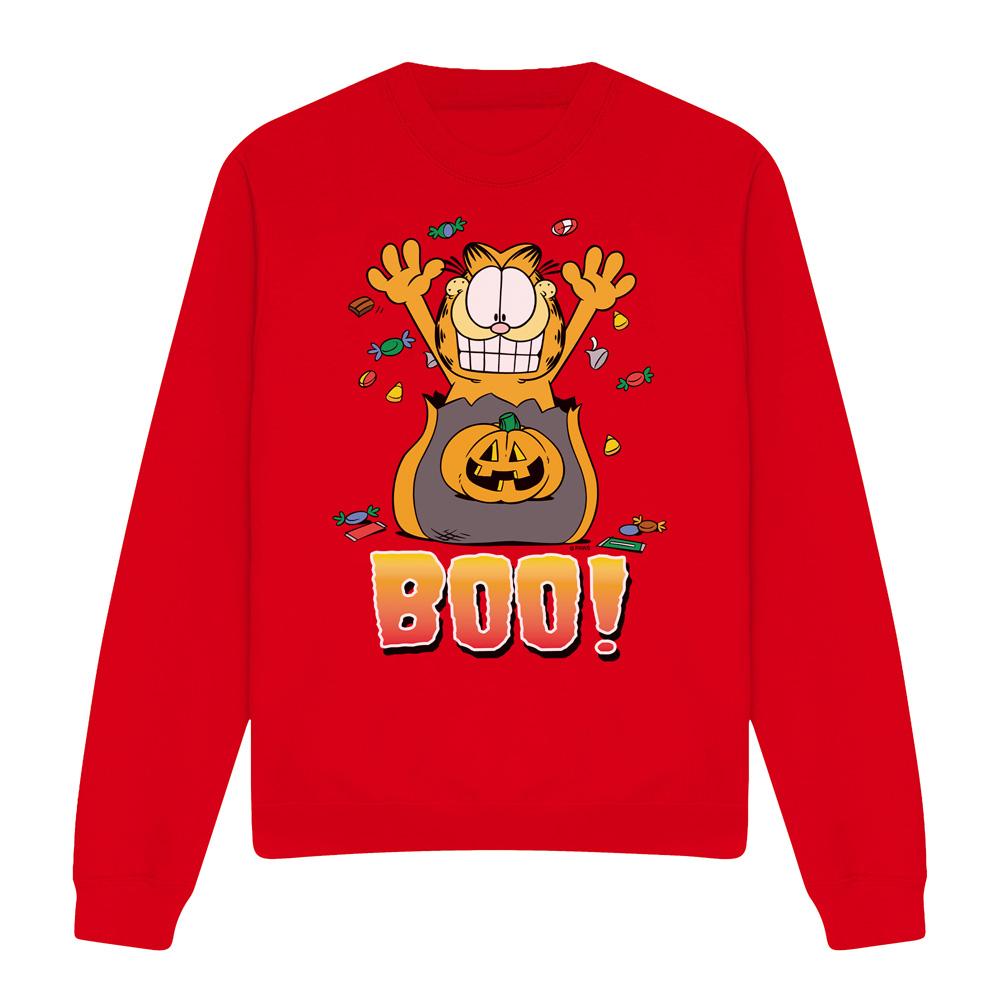Garfield Unisex Adult Boo! Sweatshirt