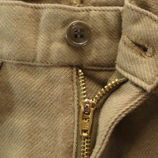 unused Johnbull wool blend tack Pants S Brown Men's Used