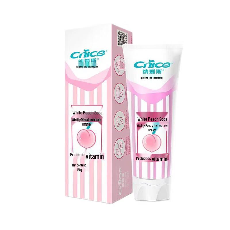 

Naice Nimeon Tea Peach Soda Toothpaste