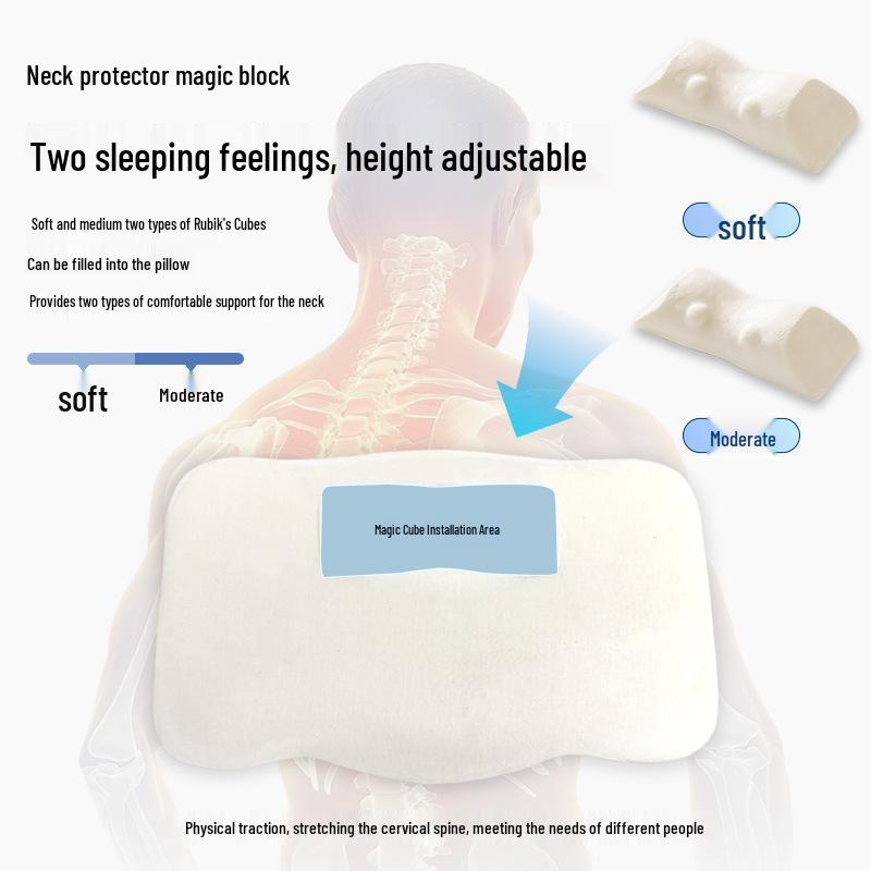 Children's Memory Foam Neck Pillow: Cervical Protection for Ages 1-6
