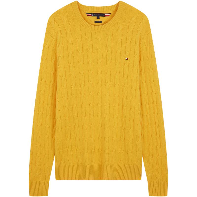 

Светр унісекс з чистої вовни Tommy Hilfiger з косами L