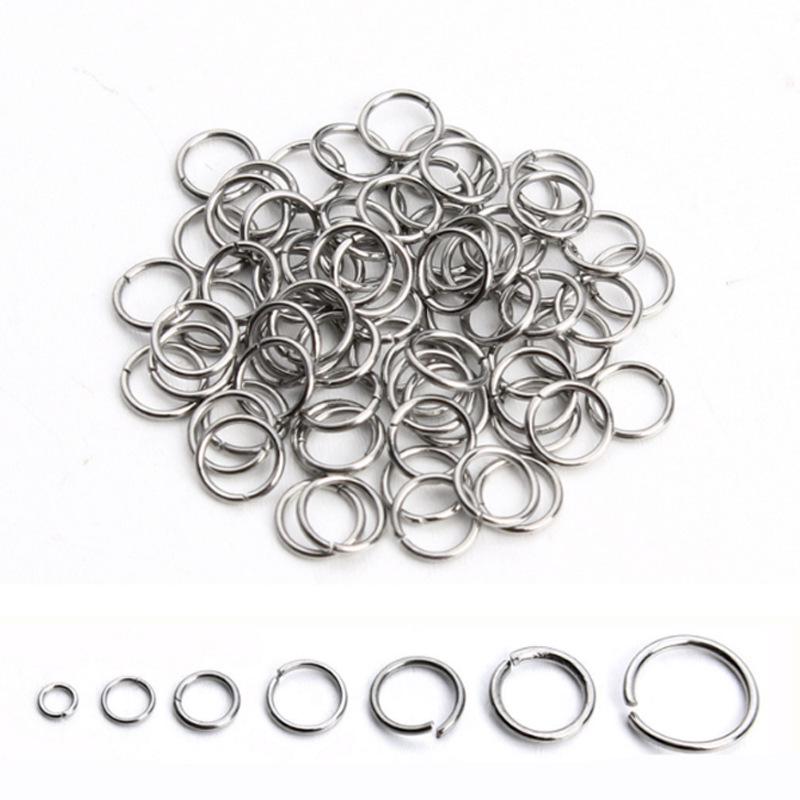 Stainless Steel Single Loop Jump Ring for DIY Jewelry