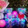 17CM Love Bears Fantasy Bear Valentine's Day Glowing Decoration Craft Gift for Girlfriend Christmas Gift Display with Box 2026