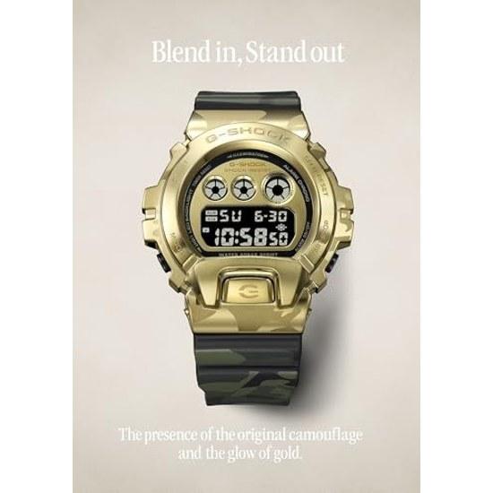 Casio Wristwatch G-Shock GM-6900CMG-3JF Mens Gold