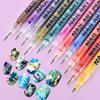 2026New Nail Art Pen Graffiti Pen Nail Painting Pen DIY Quick-drying Color Hook Line Acrylic Marker Pen