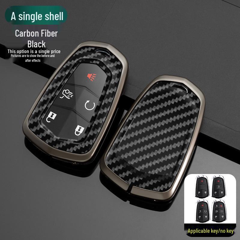 Cadillac Key Case: Fits XT5, CT5, XT6, XT4, CT ATSL, CT4, XTS - Shell Bag with Buckle