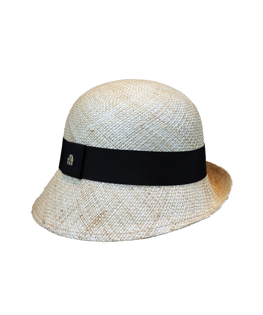 Kaliseumontapone Heba Retro Raffia Cloche Hat