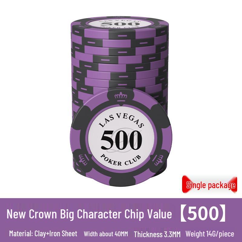 Chips Card Room Unique Mahjong & Poker Clay Chips Set