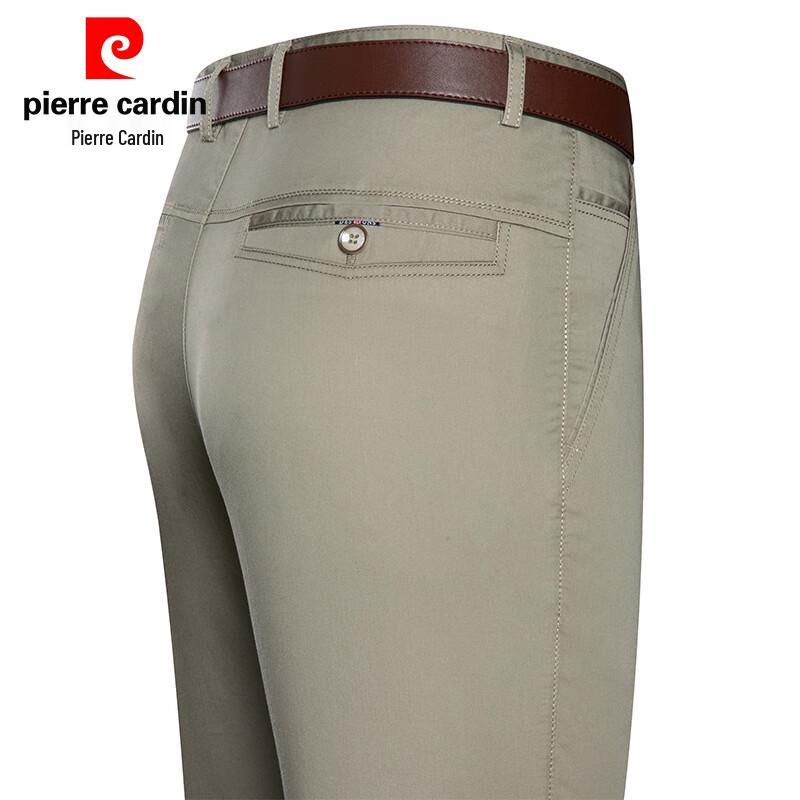 Pierre Cardin Men's Tencel Blend Wrinkle-Resistant Straight Casual Pants