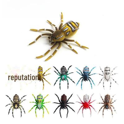 Spider d'Acqua Galleggiante Esca Morbida - 4,7 cm/6 g o 4 cm/3 g Amo Rovesciato Bass Simulazione Esca