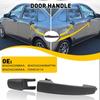 RH Passenger Side Outside Exterior Door Handle for Black 2008-2011 Ford Focus