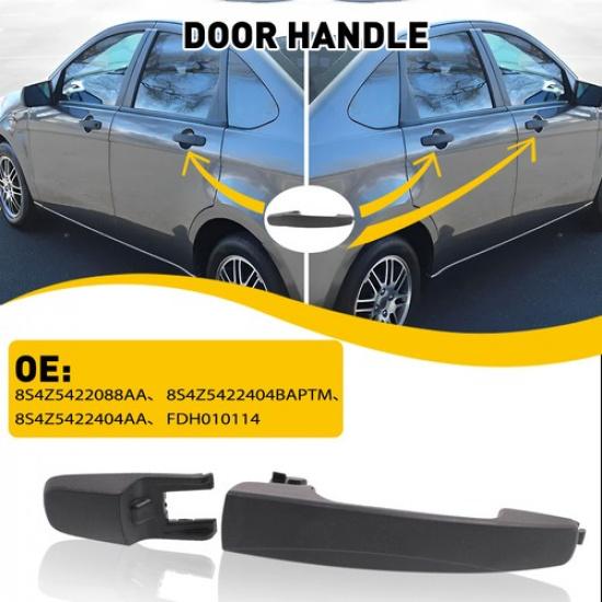 

RH Passenger Side Outside Exterior Handle Door Fit Ford 2008-2011 Black Focus