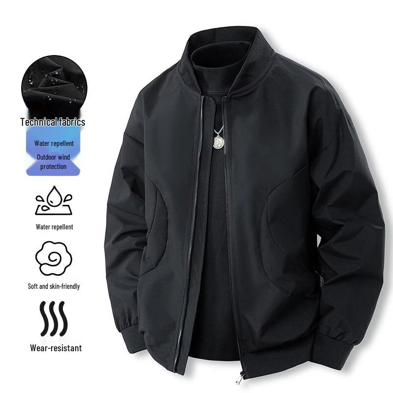 JEEP SPIRIT Men s American Style Casual Baseball Jacket L