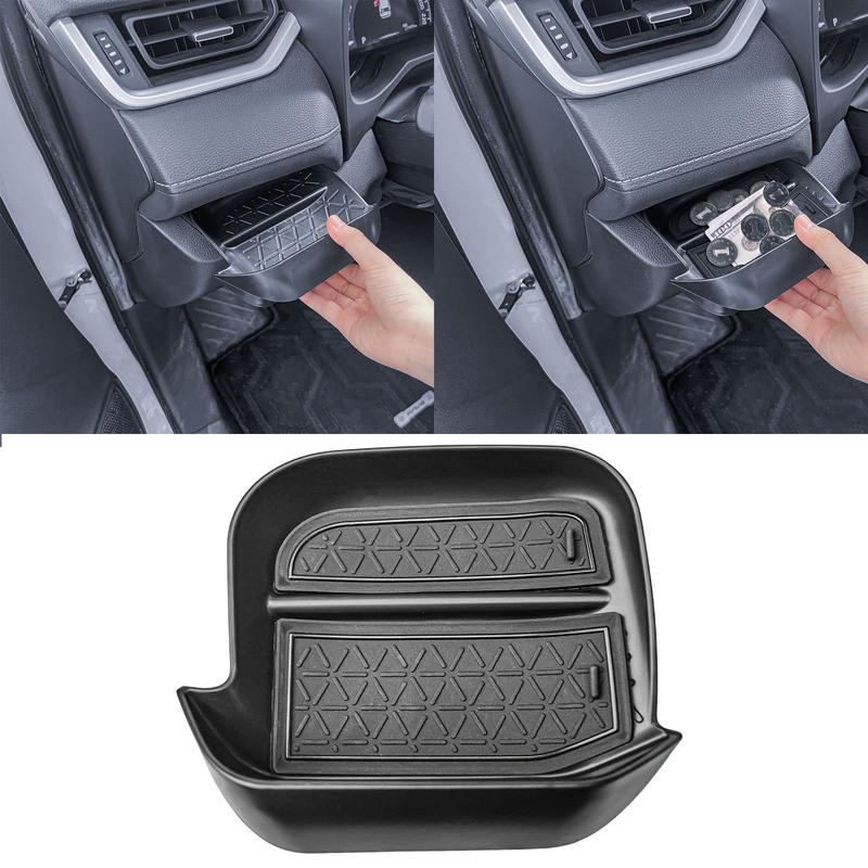 HGWEI Driver's Drawer Storage Box for Toyota RAV4 -2025 Center Console Organizer Interior Drawer Storage Tray Accessories