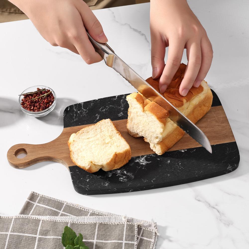 Heat-resistant Chopping Board Double Side Use Fruit Plate Preparing The Ingredients
