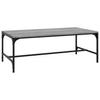 Vidaxl Coffee Table, Sonoma Grey Oak, 100X50X35 Cm