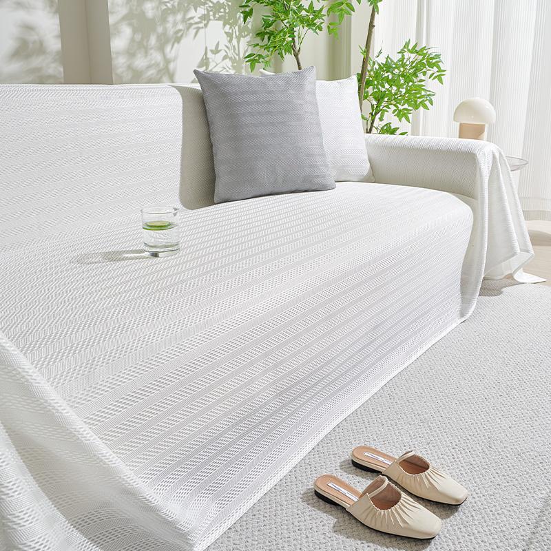 Hjem Sofa Matte Pledd Sommer Is Silke Sofa Håndkle Camping Piknik Teppe Deksel Sofatrekk