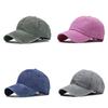 Adult Adjustable Pure Cotton Baseball Cap European Style Satin Weaving Denim Cap