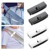 2 Pieces Seat Belt Adjuster Improve Driving Comfort Universal Seatbelt Clips Black