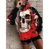 Women's Autumn and Winter 3D Printed Hooded Fashion Versatile Trend Breathable Casual Hoodies & Sweatshirts (women’s)