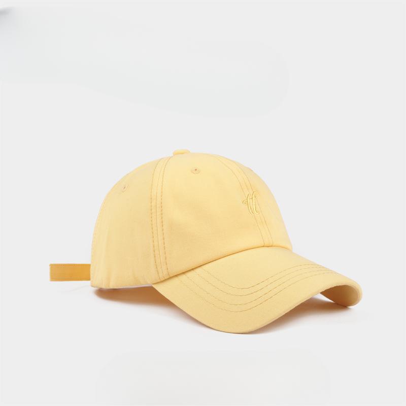 Breathable Face showing Little Mint Green Baseball Cap for Women In Spring and Summer Light Green Letter Soft Top Duckbill Hat Men's Baseball Cap