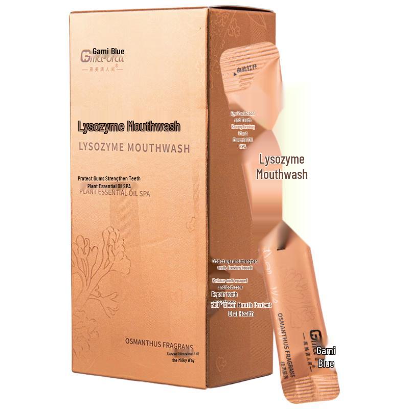 Gammy Blue Lysozyme Mouthwash