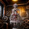 Touhou Project Remilia Scarlet Gothic Krankenschwester Figur Anime Actionfigur 25cm/9.84Zoll Beweglich PVC Sammlermodell Spielzeug Geschenk
