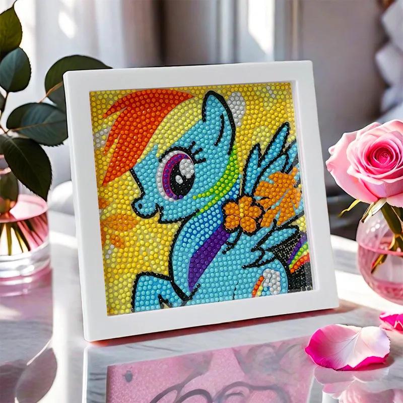 

My Little Pony Пінкі Пай Алмазна мозаїка DIY Набір з Рамкою
