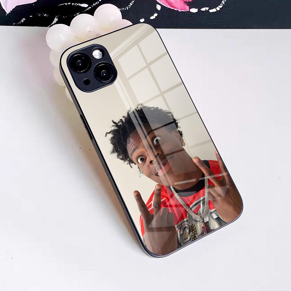 Funny Anchor IShowSpeed Phone Case For IPhone 17 Pro Max 16 15 14 Pro Max 13 11 X Xs Xr 8 7Plus Glass Cover
