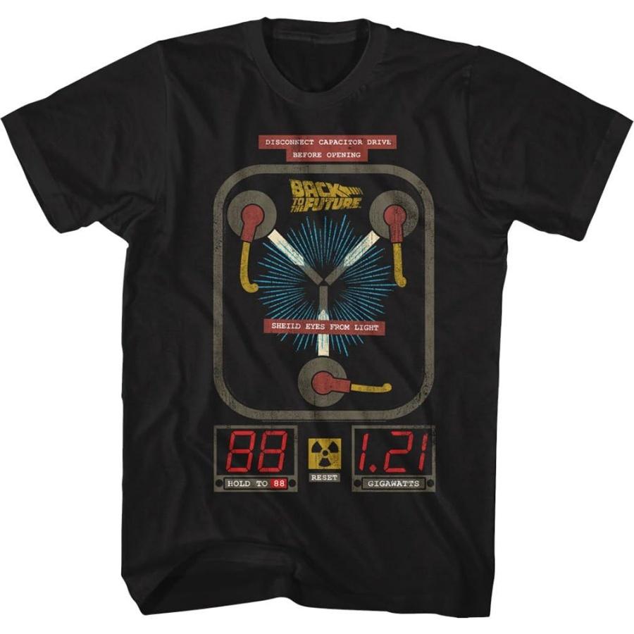 Back to the Future Mens Flux T-Shirt S