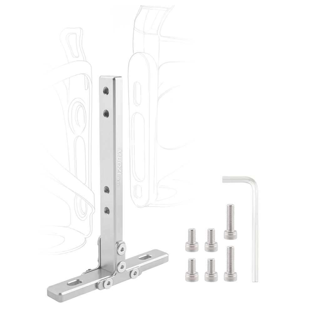 Bicycle Bottle Expansion Mounting Bracket Aluminum Alloy Folding Bicycle Water Bottle Carrier Adapter for Brompton Bike Accessor