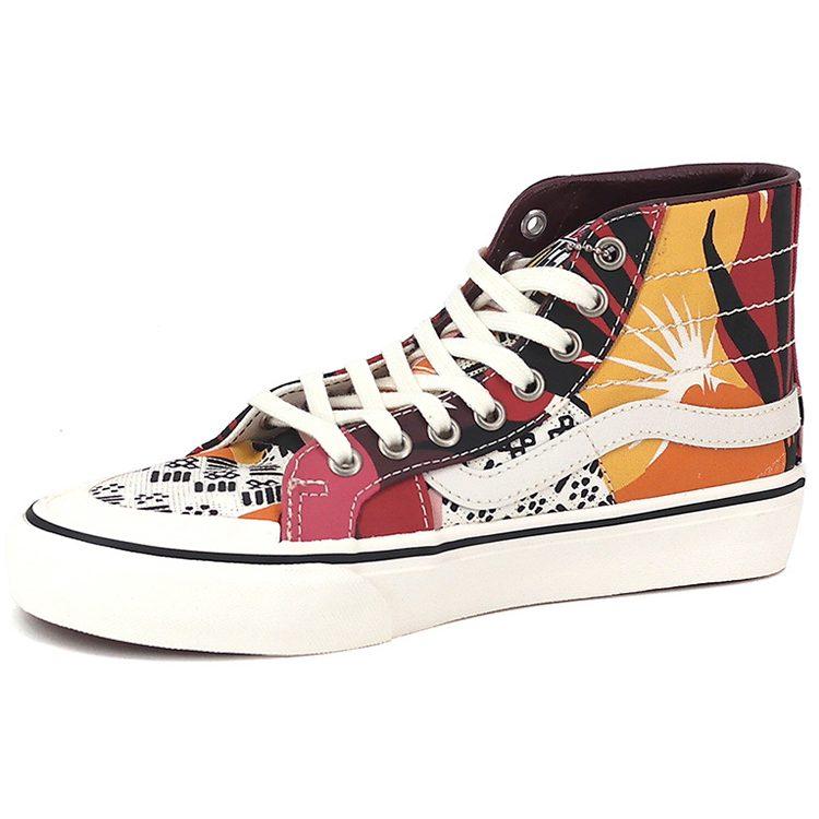 Vans SK8 Hi Sf Multicolor Red White Orange VN0A3MV122P