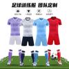 Football Suit Men's Custom Summer Game Football Sports Clothing Children's Training Clothes Short-sleeved Football Jersey Team Uniform