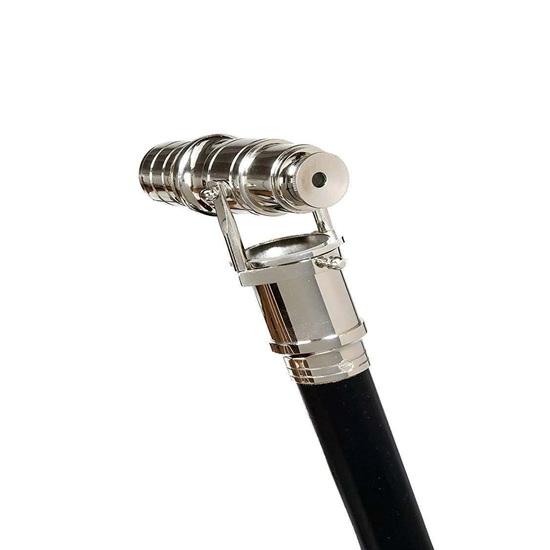 Top Nautical Spy Telescope Steampunk Design Walking Cane Brass Handle Victorian Wooden Foldable Walking Stick Handmade Gift