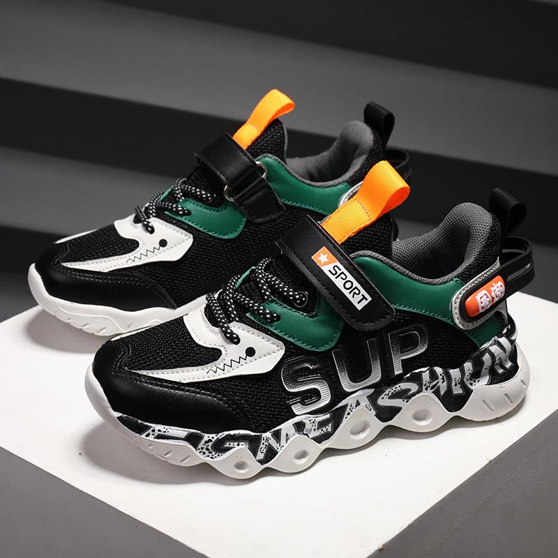 Summer Children's Fashion Sports Boys' Running Leisure Breathable Outdoor Shoes Lightweight Sneakers Shoes