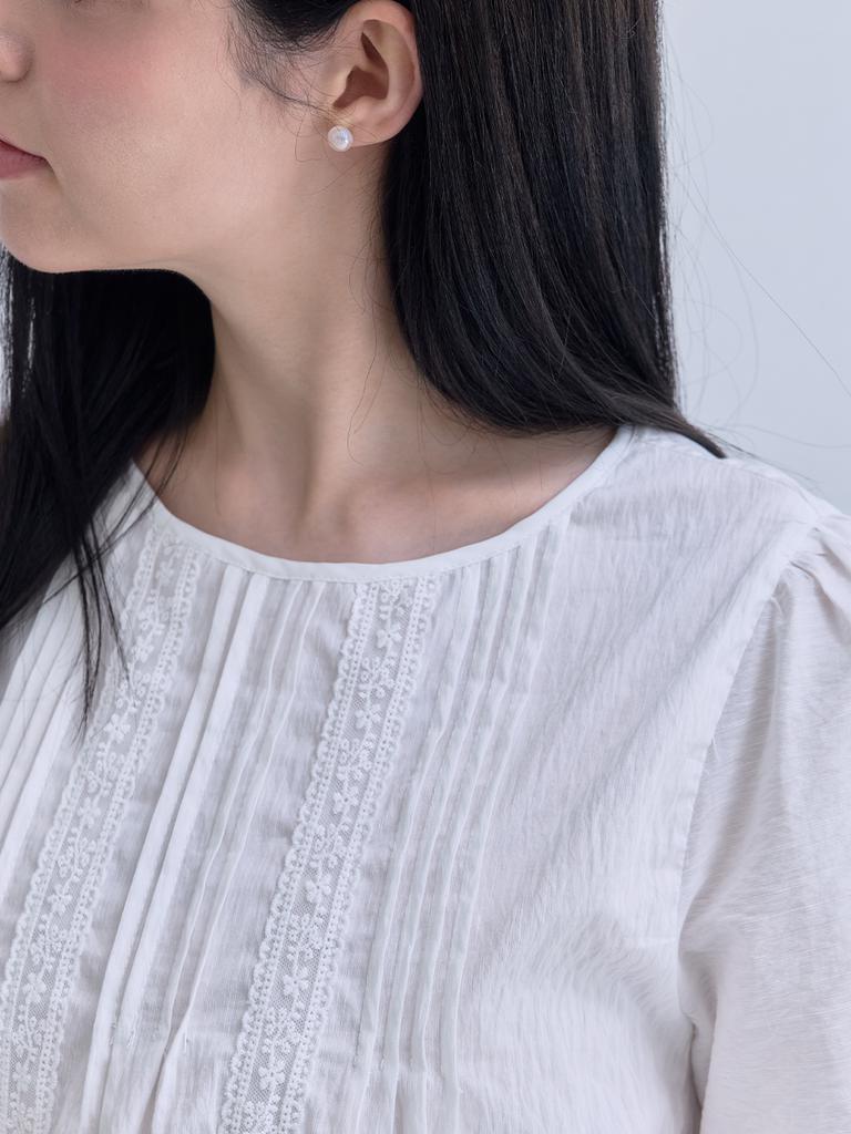 Mejongleuhaleu Layla Lace Blouse 1Color